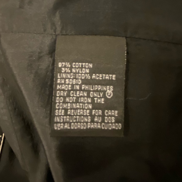 Albert Nipon Blazer, black with white polka dots, size 10 - Picture 6 of 10